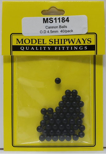 Cañonera Modelo Shipways 0.177 40 Unidad