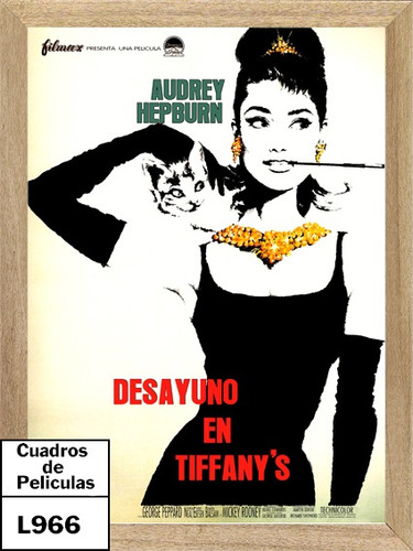 Desayuno En Tiffany's , Cuadro, Poster, Cine, Pelicula  L966