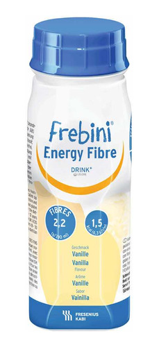 Frebini Energy Fibre Botella De 200ml, Pack X4