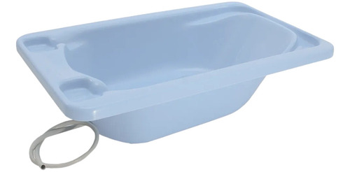 Banheira Plástica Rígida - Azul - Galzerano