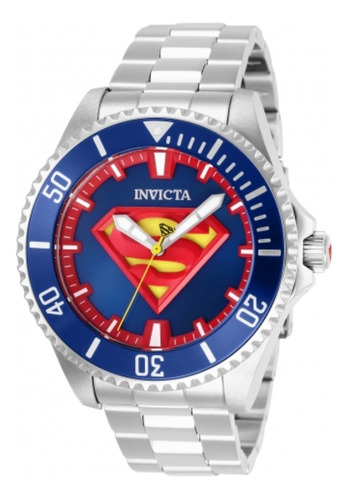 Reloj Invicta Edición Limitada Superman - Dc Comics 
