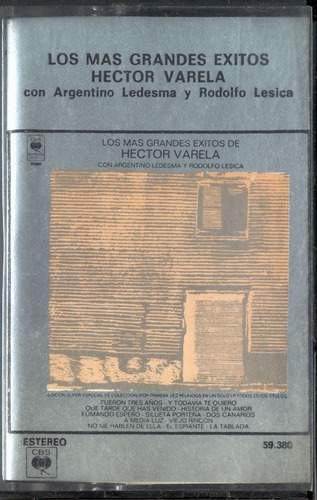Hector Varela - Los Mas Grandes Exitos - Cassette Usado