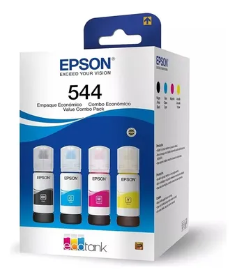 Kit 4 Tinta Para Epson 544 Original L3250 L3210 L3110 L5190 Diversas