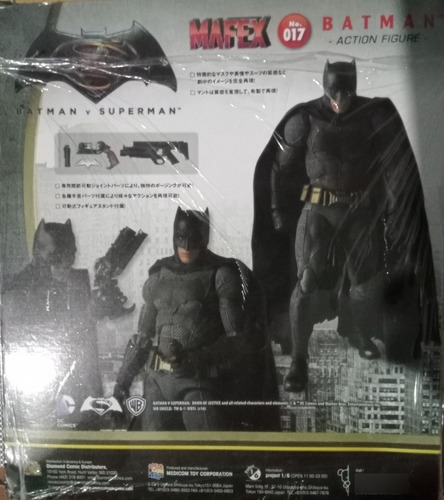 Batman Action Figure Batman V Superman Mafex Versión Bootleg