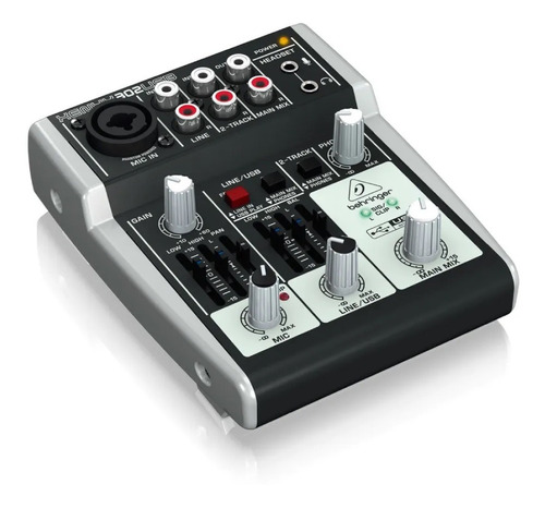 Mesa De Som Behringer Analógica Xenyx 302usb 4 Canais Bivolt