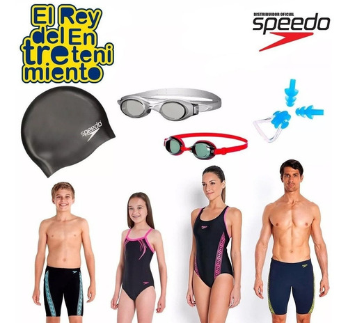 Gorra Speedo Natación Silicona P/ Pelo Largo Piscina El Rey