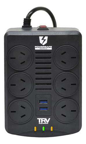 Estabilizador Tension Trv Powersafe Gamer 1000w Pc Consolas