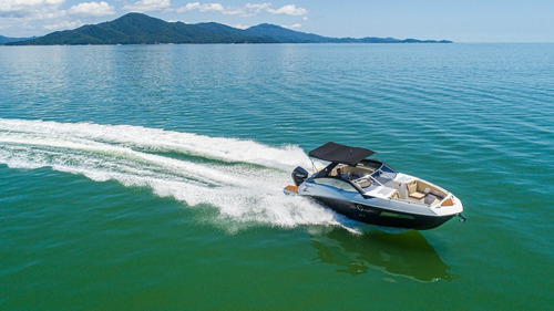Imagem 4 de 14 de Lancha Fs 290 Wide Outboard (popa) Dir. De Fábrica - 250 Hp