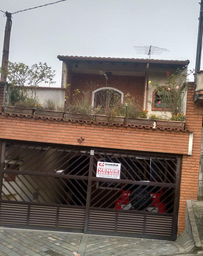 Imagem 1 de 21 de Lindo Sobrado À Venda - 3 Quartos - 2 Vagas - Bairro Cristiane - Santo André - Sp - 32355