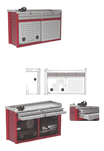 Banco De Trabajo Con Cajonera Y Sala De Maquinas