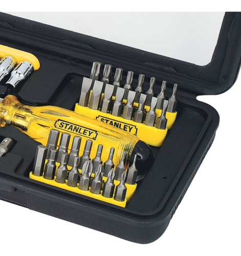Jgo. Dados/puntas 47 Pzs. C/dest.autom. (68-736) Stanley