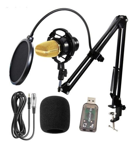 Micrófono BM 700 condensador cardioide negro