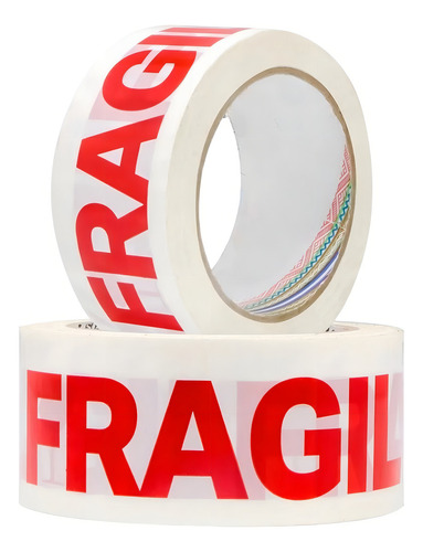 Pack 3 Rollos De Cinta Fragil Huincha Embalaje 48mmx250m De Ideal Femidom