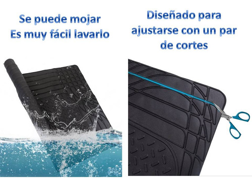 Tapetes Big + Cajuela + Parasol Infiniti I30 2000 A 2002 Negro
