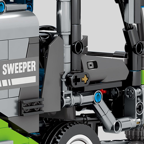Riceblock City Sweeper Juegos De Construcción De Automóviles