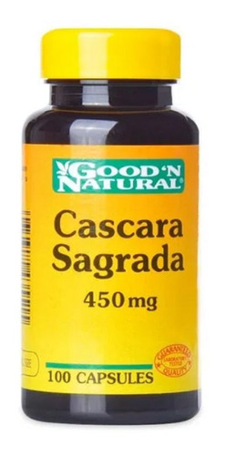 Cascara Sagrada 450 Mg - Good'n N - Unidad a $63500