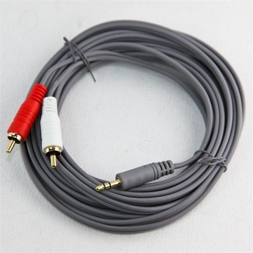 Cable 3.5 (auxiliar) A 2 Rca 3 Mts Vapex Lta071