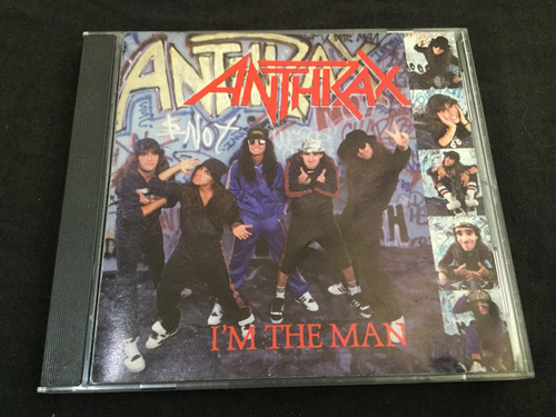 Anthrax Im The Man Cd Metallica A12