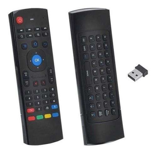 Imagen 1 de 3 de Control Remoto Air Mouse Teclado Wireless Smart Tv Box Pc