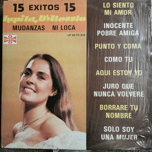 Disco Lp:lupita Dalessio- Inocente Pobre Amiga