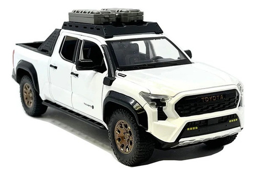 1/24 2024 Toyota Tacoma Trailhunter Blanco