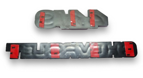 Emblema Chevrolet 4.1 Opala Caravan 1985 A 1990 Prata Par