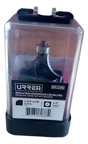Br1206 Urrea Broca Para Redondear Con Balero
