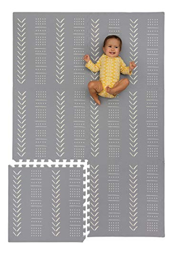 Azulejos De Espuma Baby Play Mat  Fundas De Espuma Suaves,