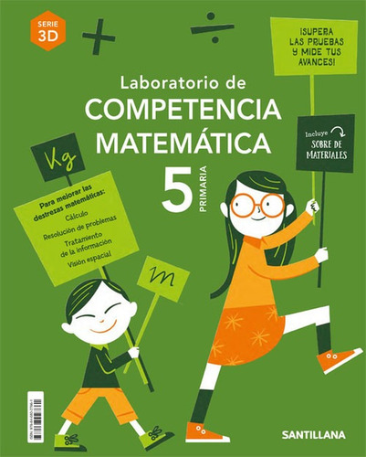 Libro Laboratorio De Competencia Matematica 3d 5 Primaria