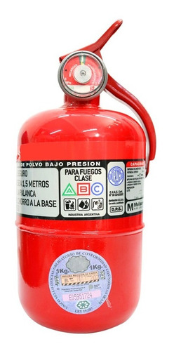 Matafuego 1kg Abc Nuevo Reglamentario Auto Vtv Premium