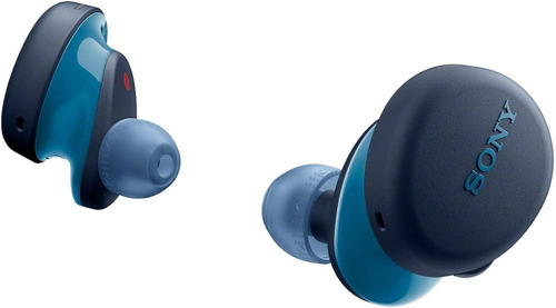 Fone De Ouvido Sem Fios Sony Extra Bass Wf-xb700 Azul Azul