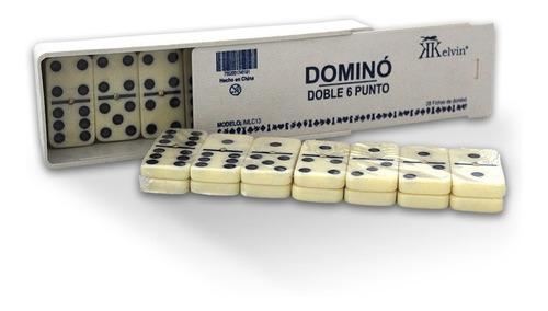 Domino Doble 6 Hueco Punto Kelvin