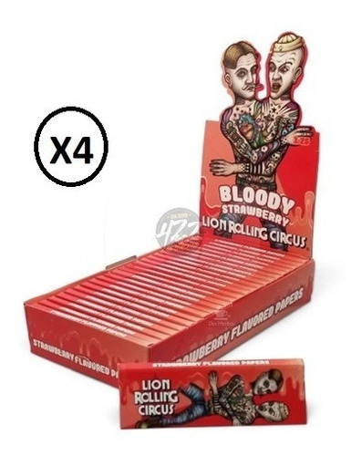 Lion Rolling Circus Bloody Strawberry  Flavour  78mm