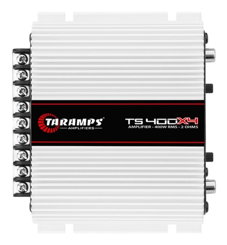 Imagem 2 de 5 de Taramps Ts400 X4 Amplificador Digital 400w Mono Estereo