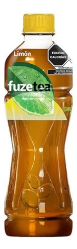 Bebida Fuze Tea Sabor Té Negro Limón 600ml