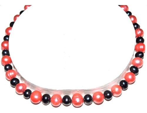 Collar Perla Naturales 10 Mm Agua Dulce 43 Cm