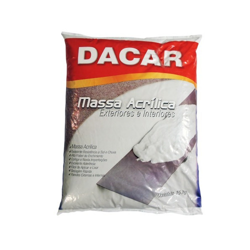 Enduído Exterior Massa Acrílica Dacar Premium 15kg