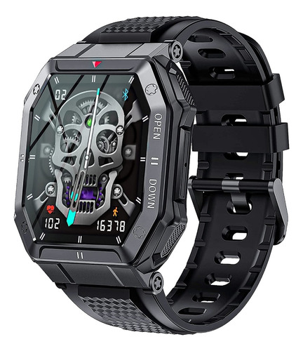 1 Reloj Inteligente Militar For Hombre Bluetooth Hd Táctico