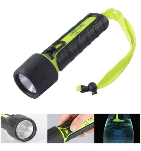 Lámpara Led Buceo Sumergible Profesional 100 Mts Contra Agua