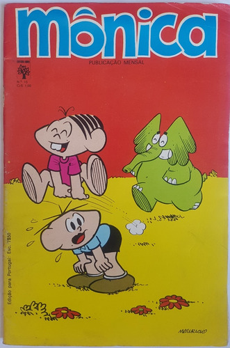 Mônica N° 15 - Julho De 1971 - Editora Abril  - Original 