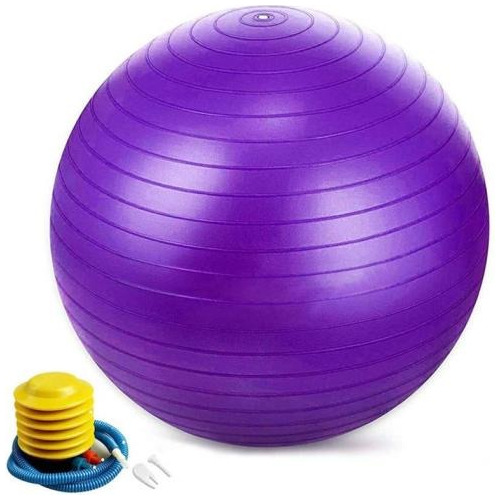 Balon Pelota Pilates 65 Cm Yoga Fitness Terapia + Inflador