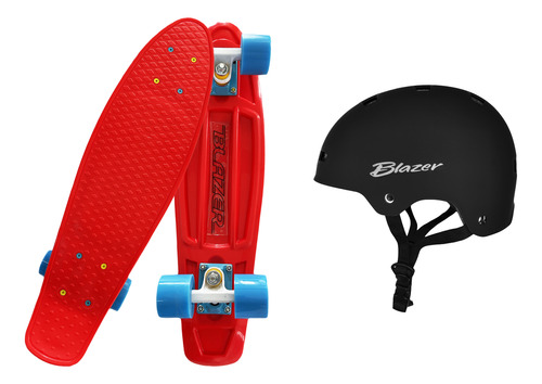 Patineta Tipo Penny Cruiser B3 Diseño + Casco