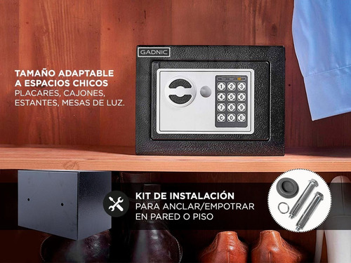 Caja Fuerte Digital Empotrable Forjada Maxima Seguridad