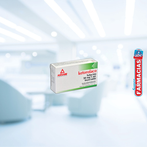 Ketorolaco Amsa Sol. Iny. 30 Mg 3 Amptas P2