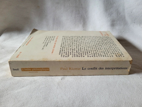 Le Conflit Des Interpretations Paul Ricoeur Seuil