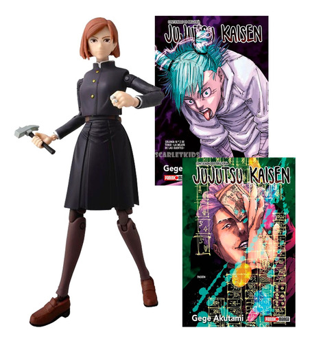 Jujutsu Kaisen Nobara Kugisaki Anime Bandai + Manga Panini 