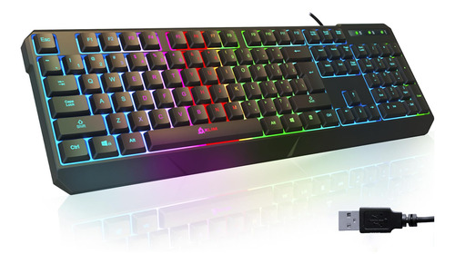 Klim Chroma Gaming Keyboard Wired Usb Nuevo 2024 Durable
