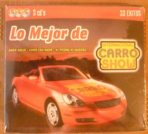 3 Cds Del Internacional Carro Show  Lo Mejor  Cerrado