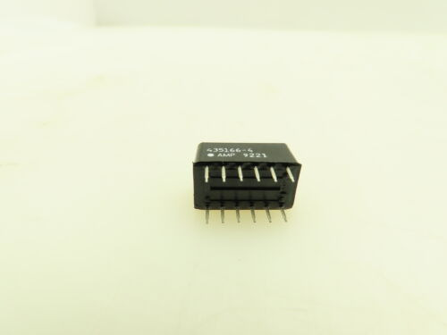 Alcoswitch 435166-4 Dip Switch 6-position Lot Of 23 Ssc