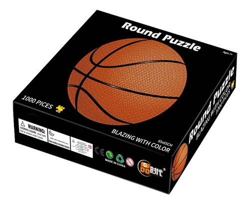 Rompecabeza Puzzle Cresko Circular Basket Pelota